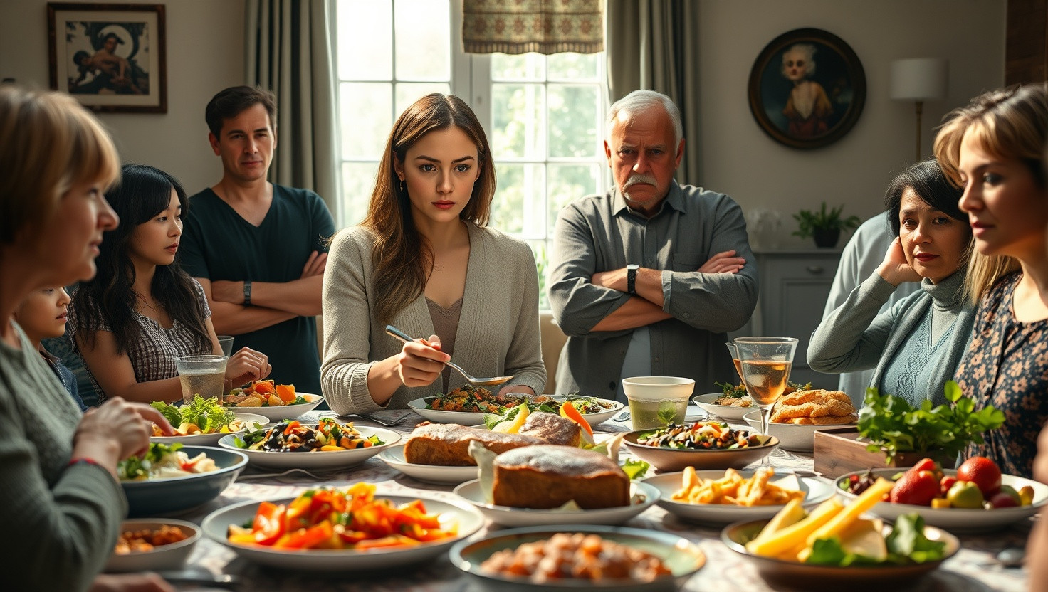 Vegan Host Faces Backlash for Serving Plant-Based Dishes at Family Dinner