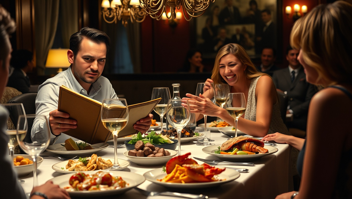AITA for refusing to split the bill evenly with my friend who ordered the most expensive dishes?