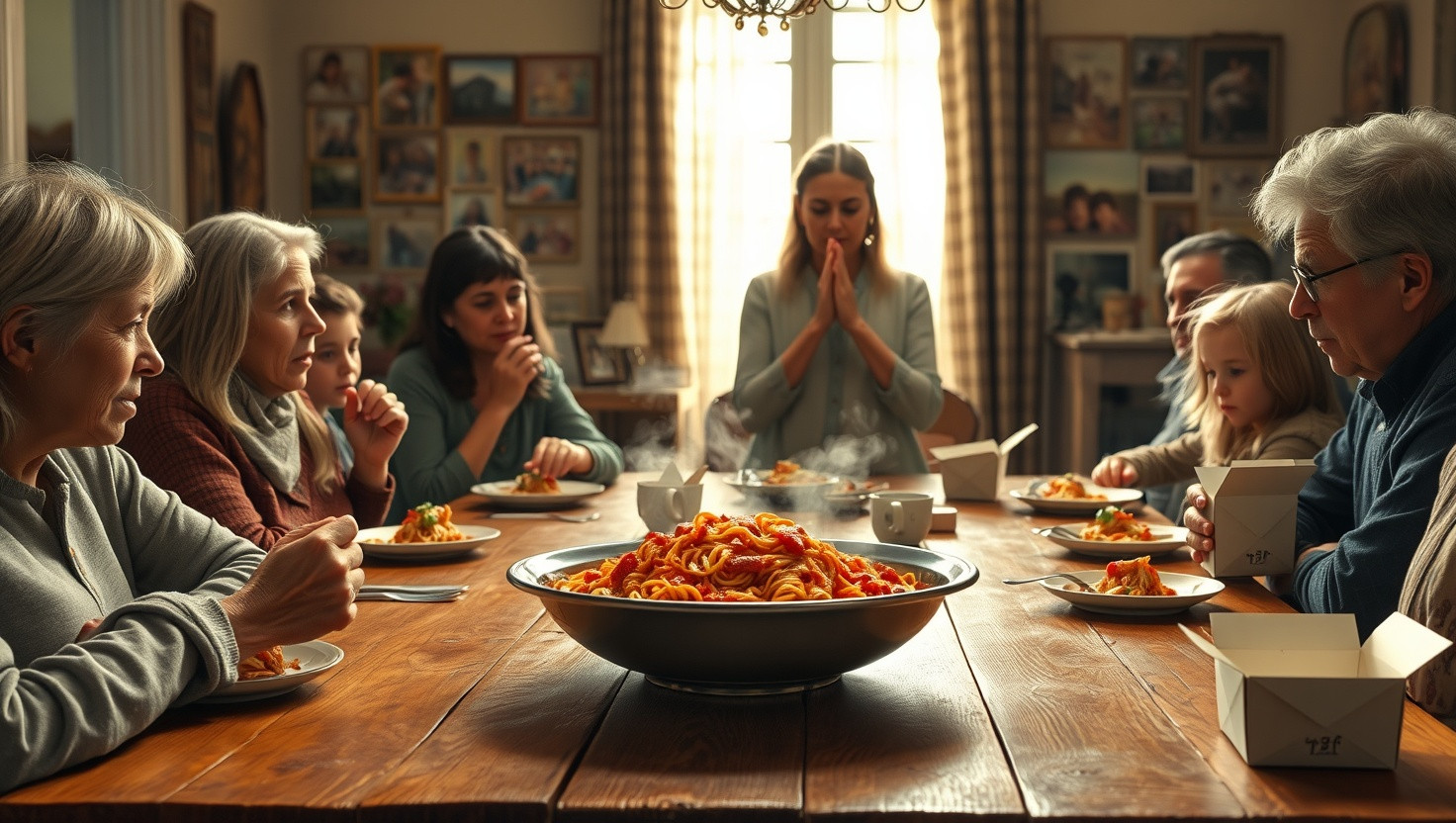 Preserving Family Tradition: AITA for Reheating Our Signature Spaghetti Against Moms Wishes?