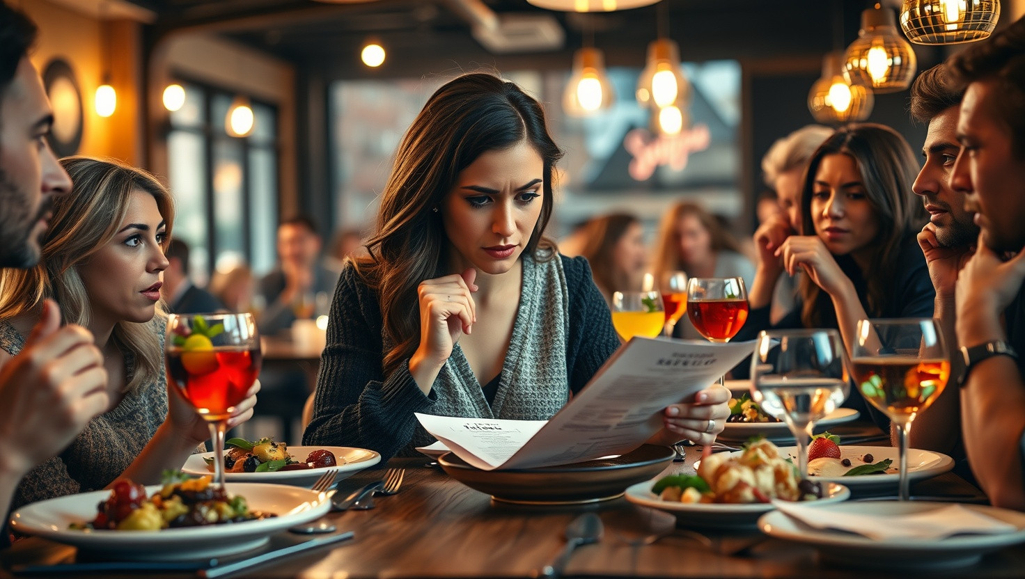 AITA for Not Splitting the Dinner Bill Evenly? Friends Disagree Over Fairness