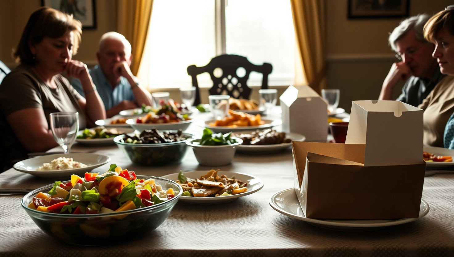 Family Dinner Drama: AITA for Banning Sister Over Fast Food Incident?