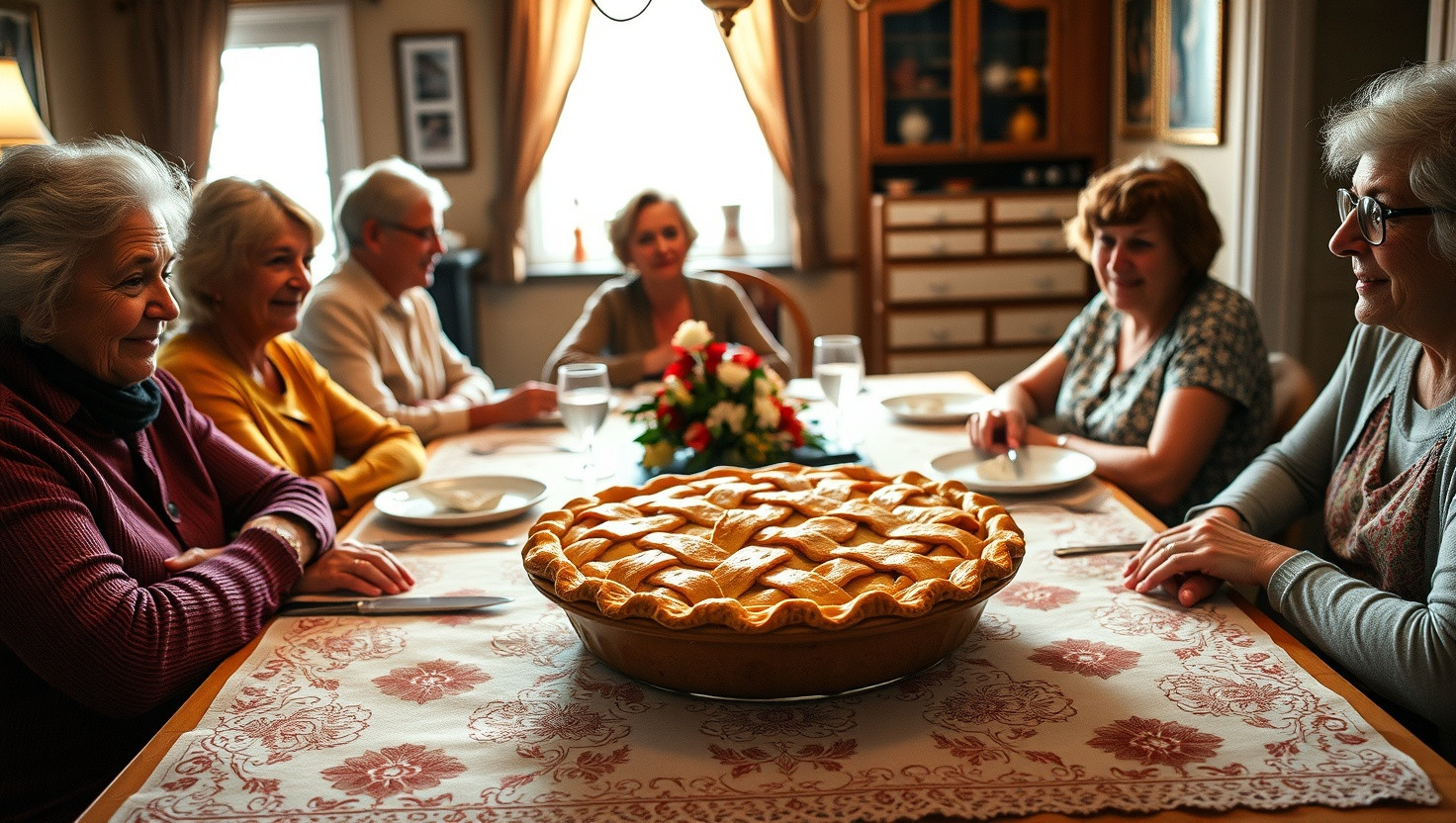 Family Drama Unfolds: Should I Share Grandmas Secret Pie Recipe at Dinner?