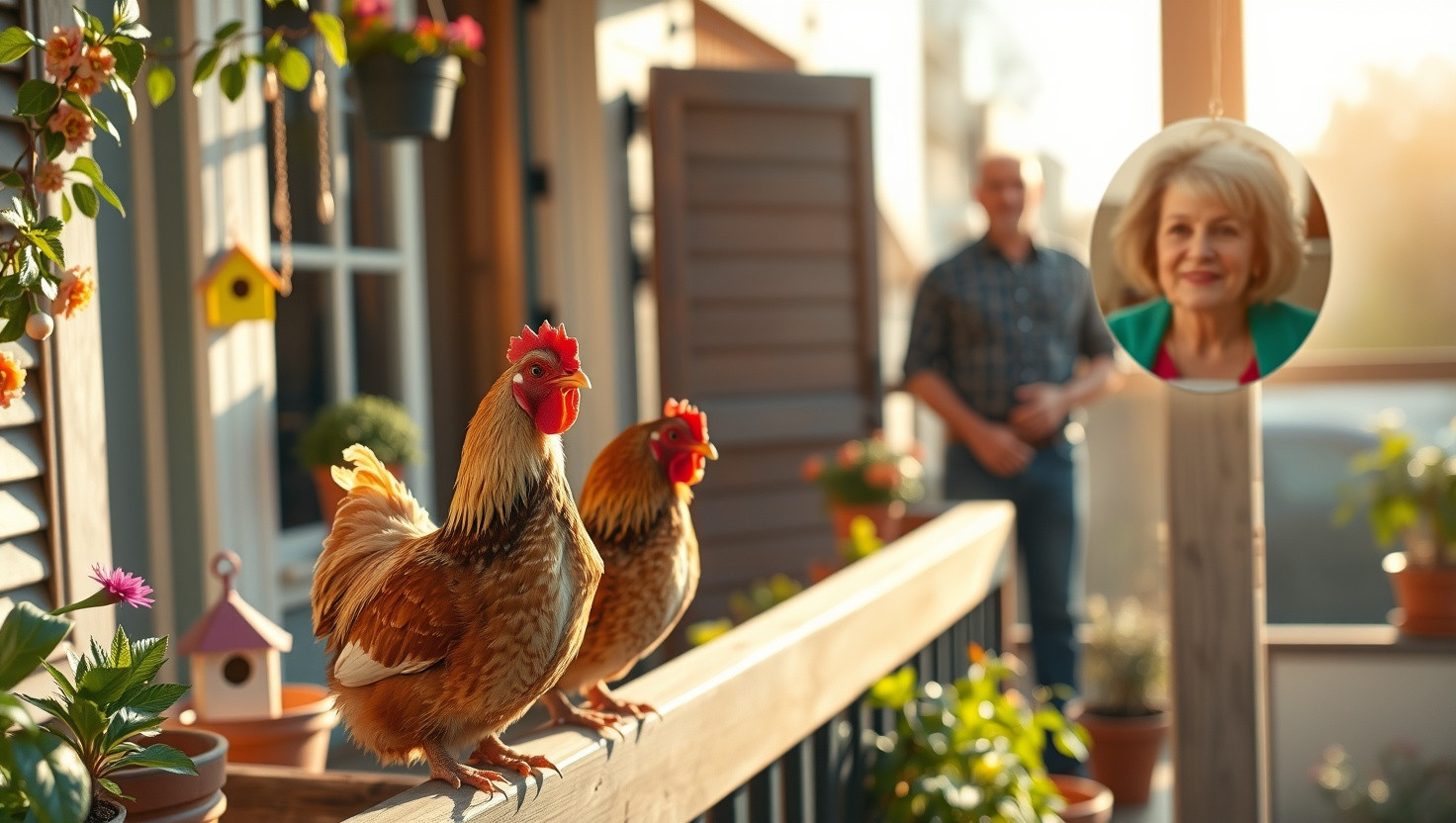 Neighbors Therapy Chickens Face Eviction in Pet-Free Complex: WIBTA for Intervening?