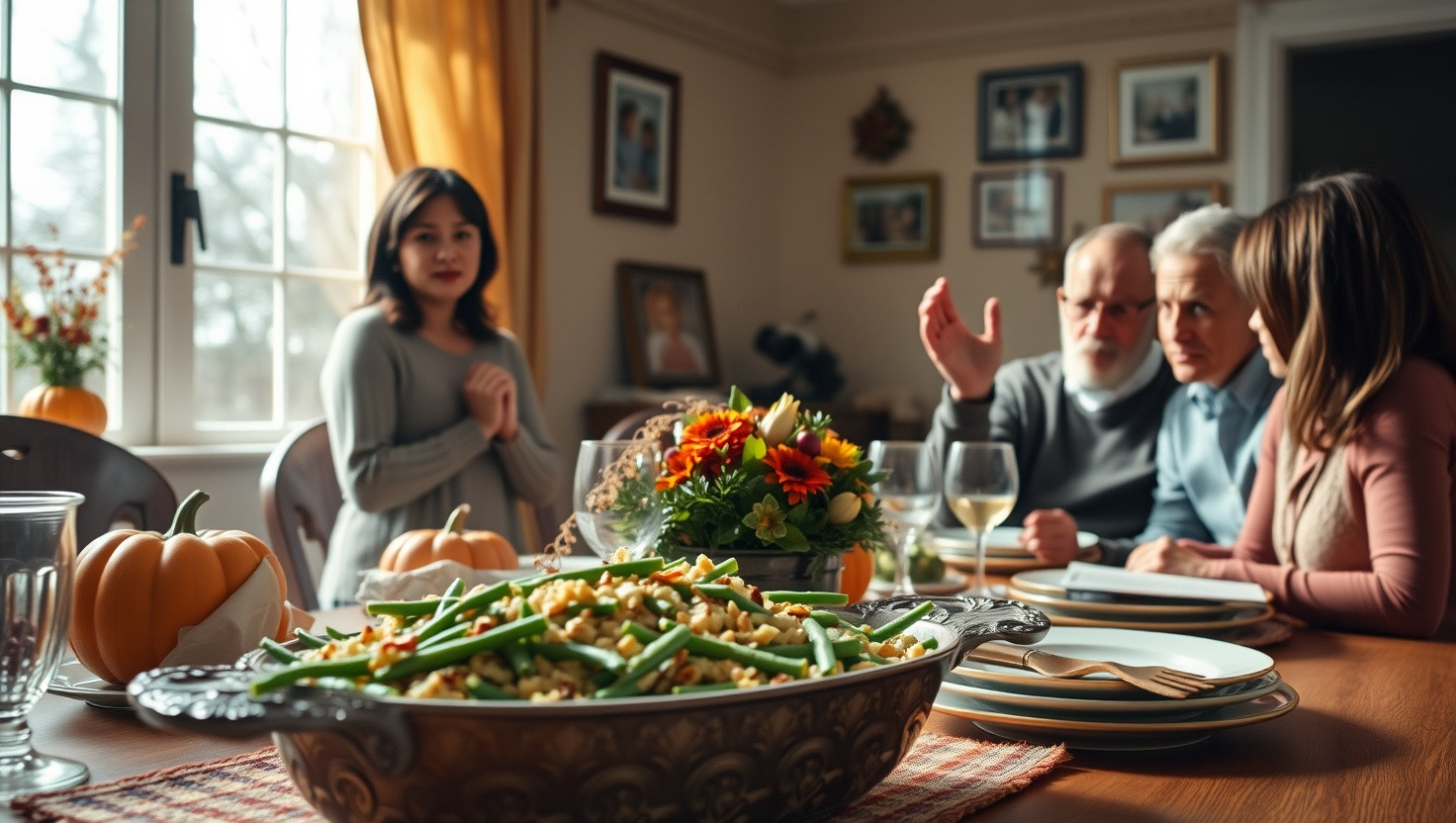 Family Feud: Refusing to Make Secret Green Bean Casserole for Thanksgiving - AITA?