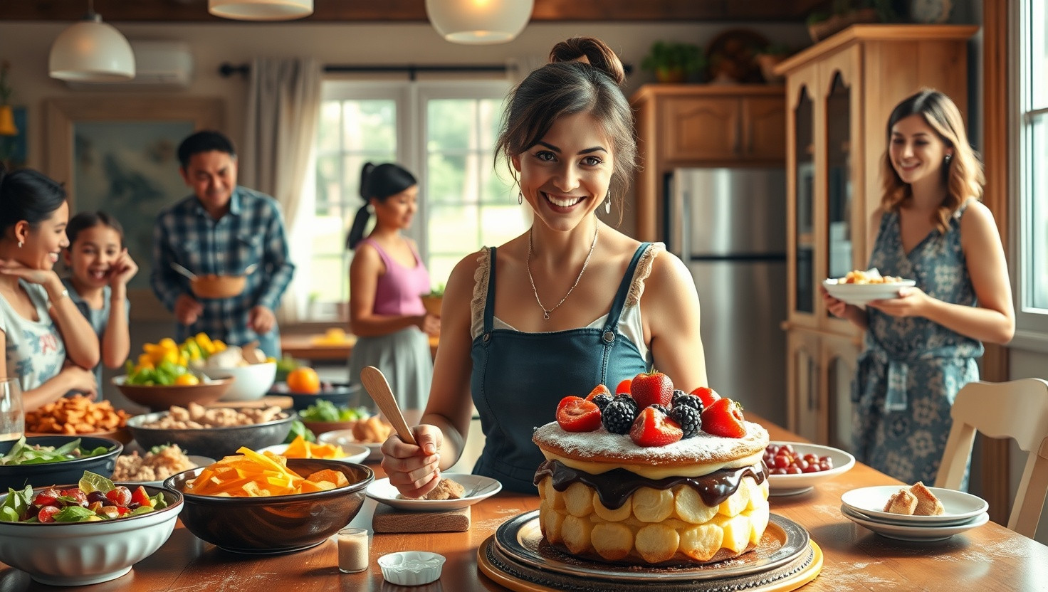 Family Drama Unfolds: Insisting on Traditional Dessert Recipe at Family Dinner
