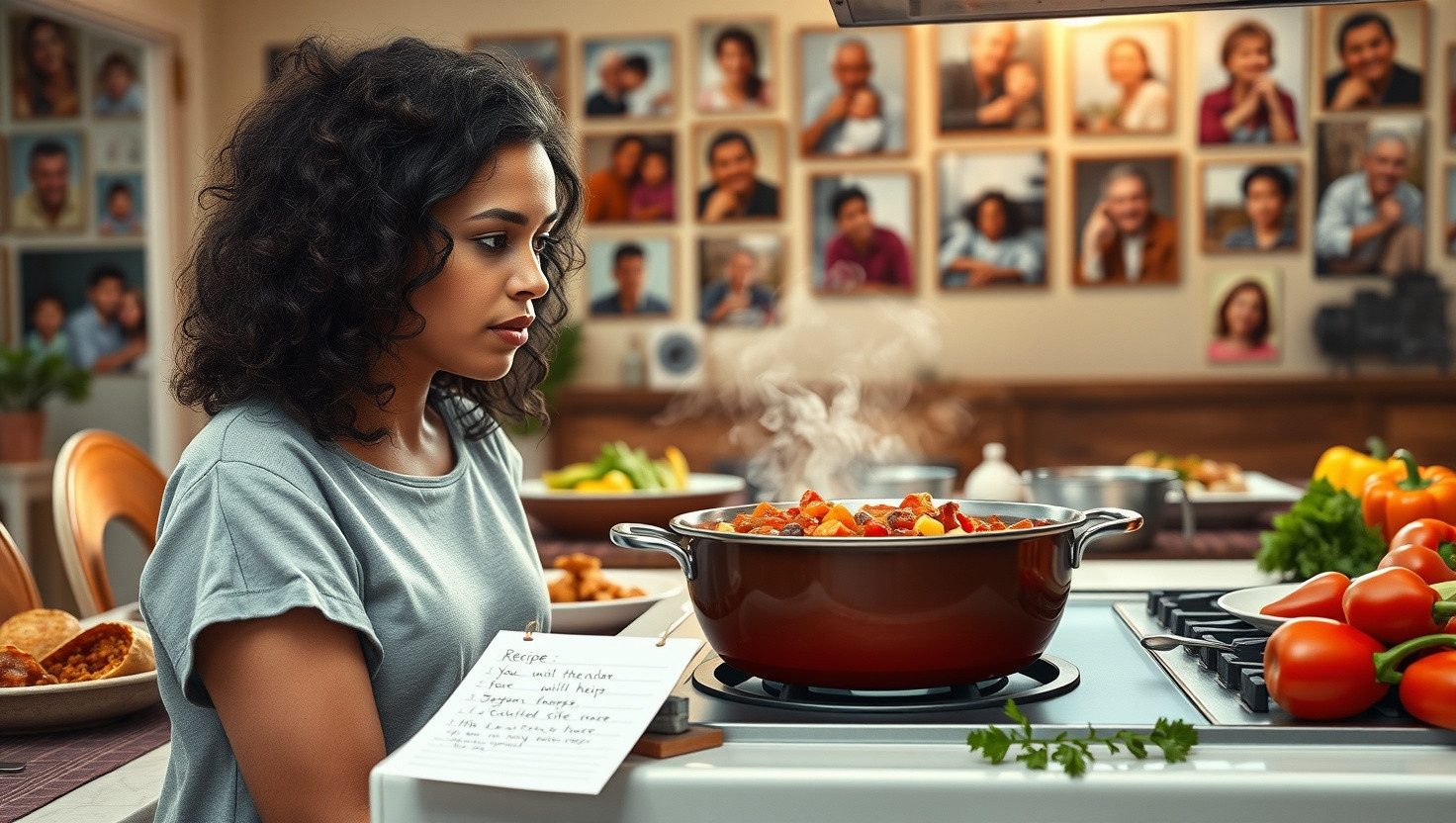 Deviating from Tradition: Choosing a Milder Dish for Family Dinner