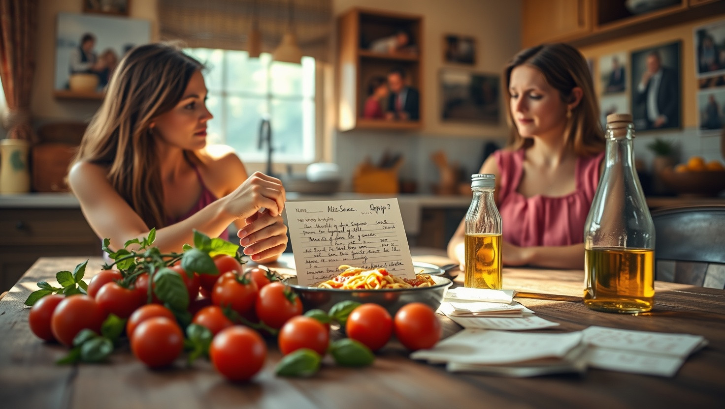 Family feud: Should I share our secret spaghetti sauce recipe for cousins restaurant dream?