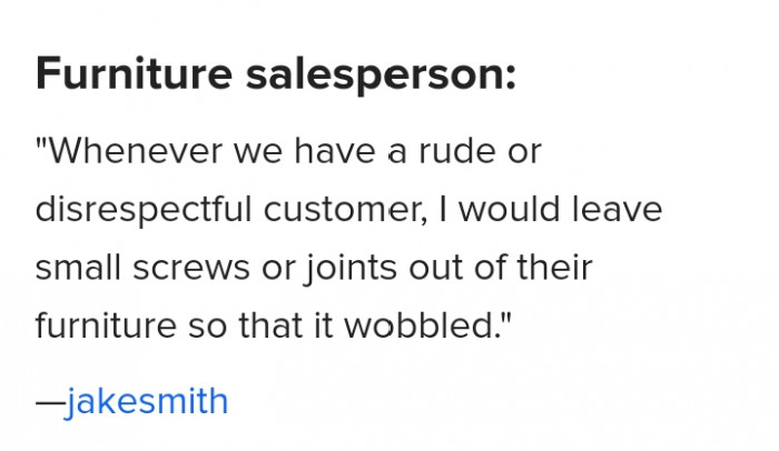 3. They can enjoy their new furniture with its wobble feature.