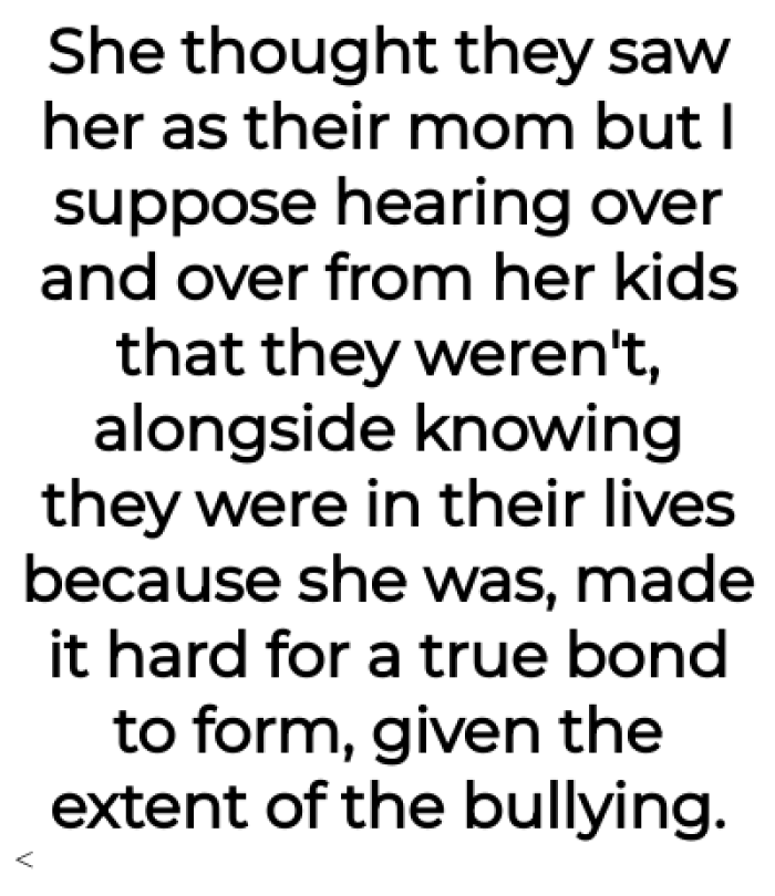 Facing challenges in building a close connection with family members