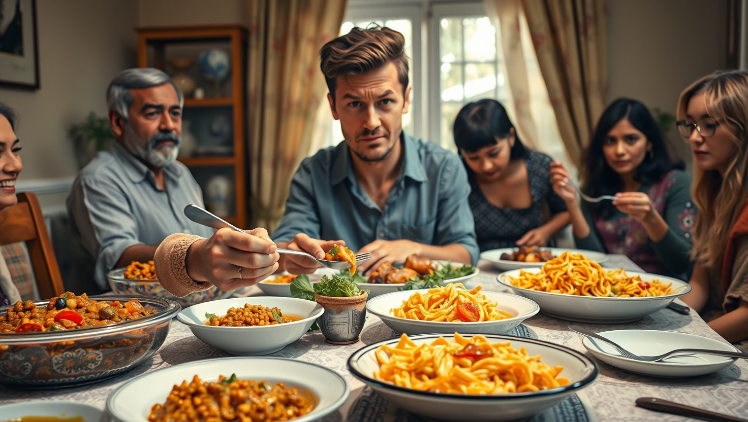 Vegan Son Faces Backlash After Bringing Plant-Based Dishes to Meat-Loving Family Dinner