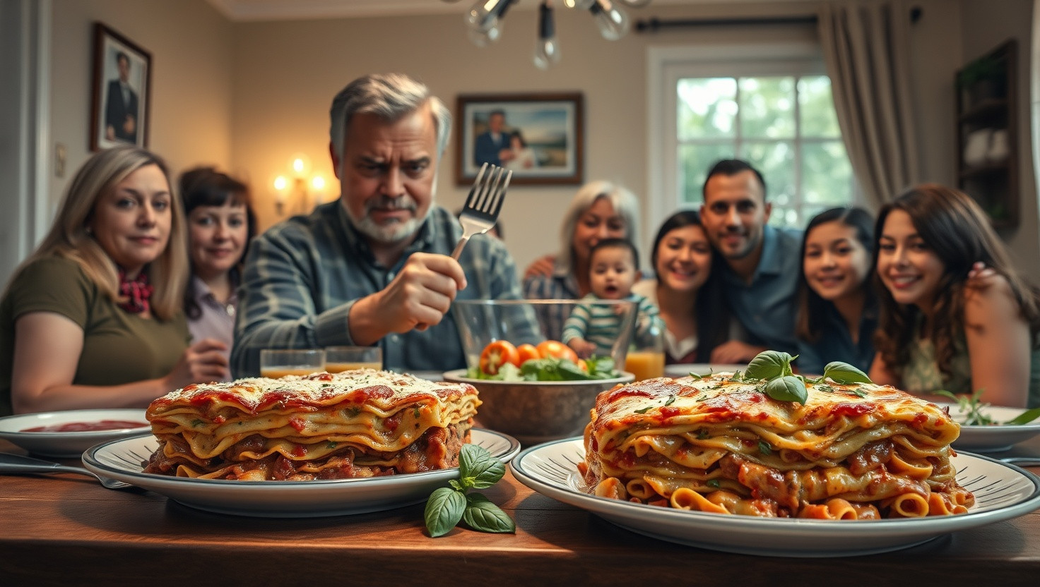 Adding a Vegan Twist to Our Familys Famous Lasagna Recipe: A Dinner Dilemma