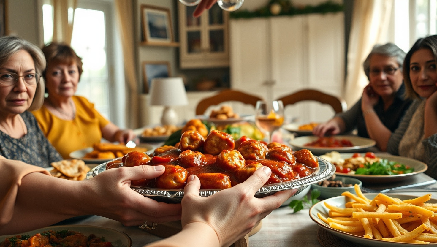 Family Rift Erupts Over Secret Meatball Recipe at Dinner