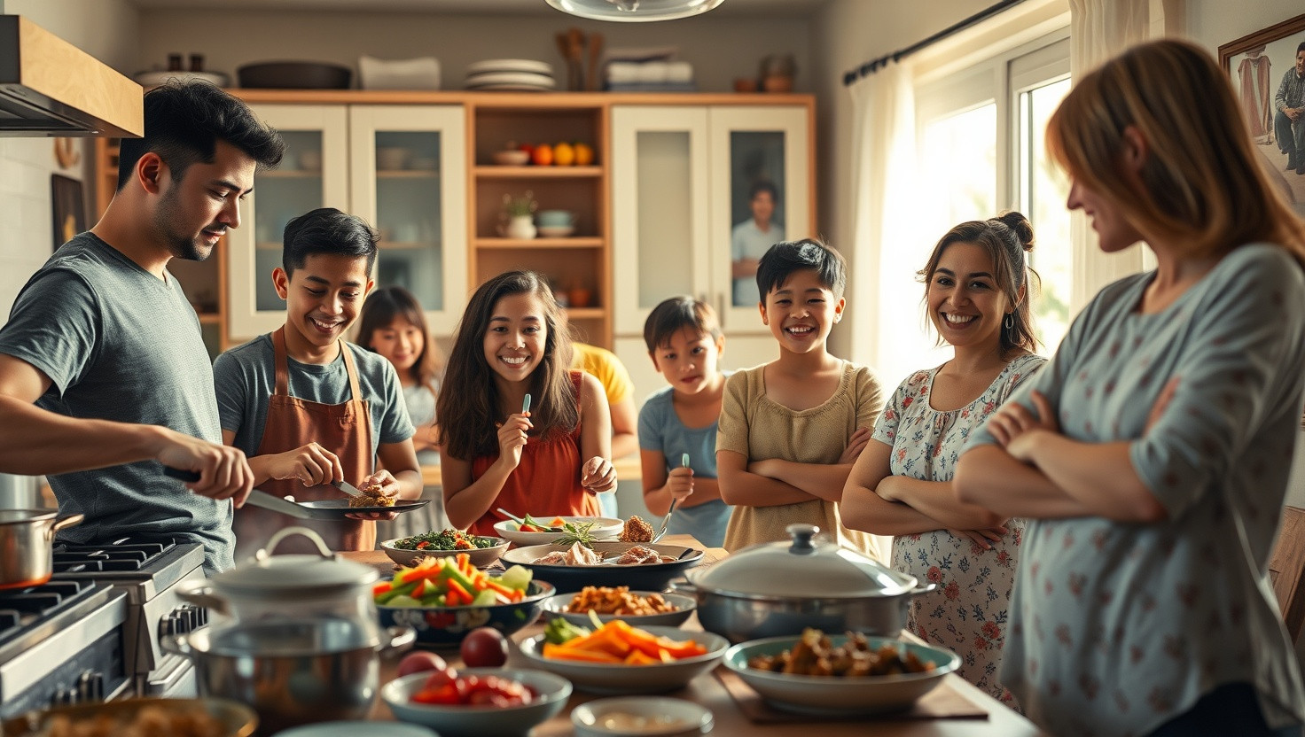 Family Dinner Drama: AITA for Suggesting a Cooking Competition?