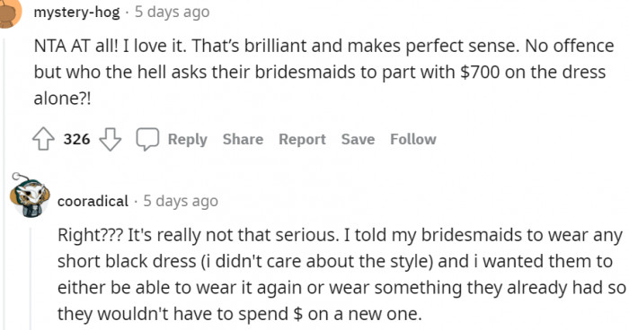 5. That is brilliant and makes sense