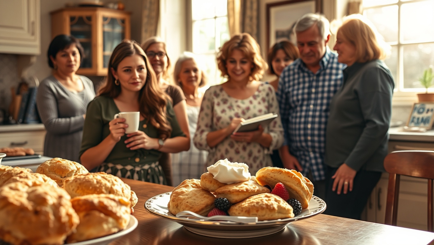 Family Drama Unleashed: Refusing to Share Great Aunts Secret Scone Recipe Sparks Controversy