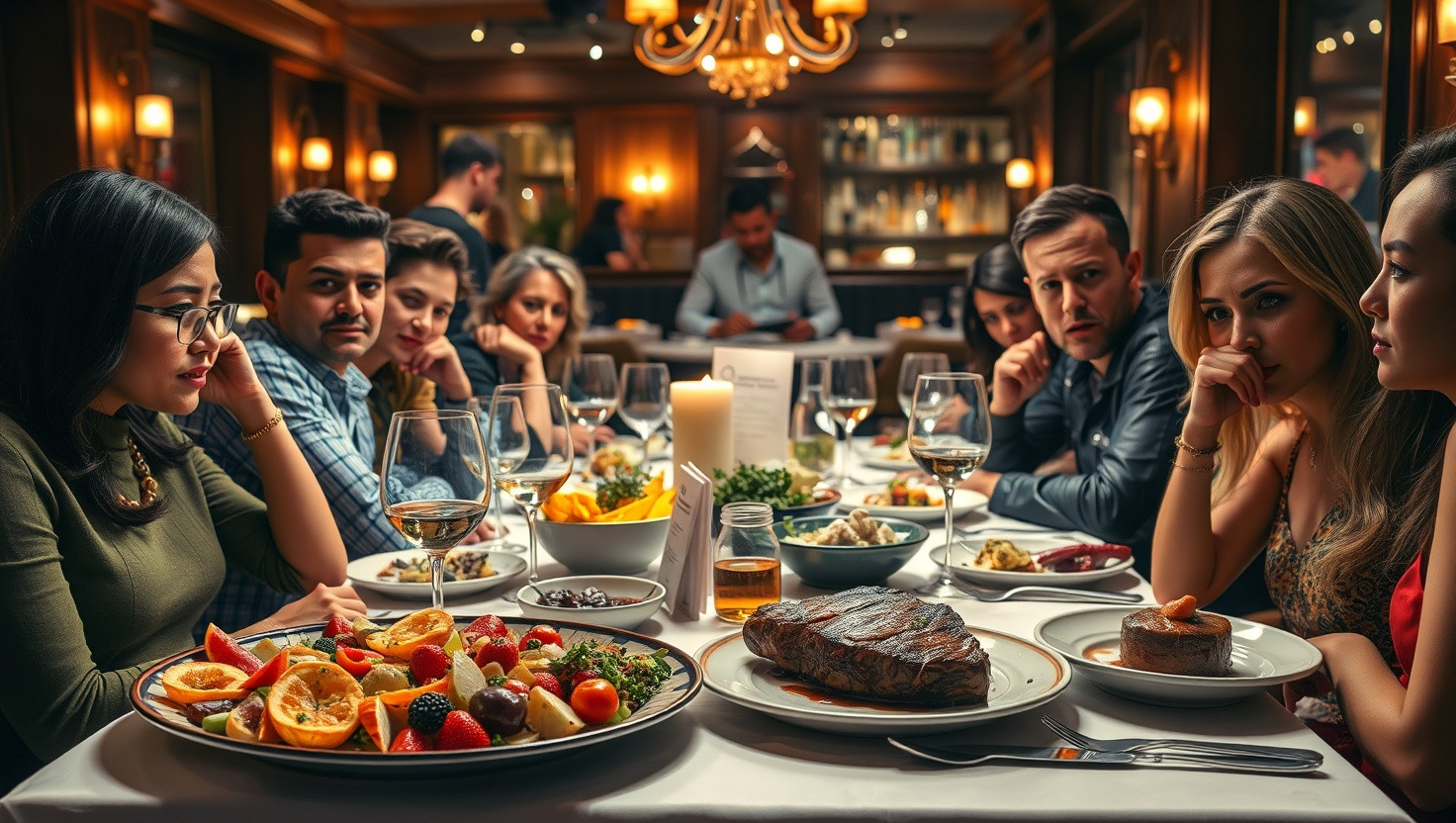 Friend Orders Expensive Extras at Group Dinner: Fair to Insist on Paying Fair Share?