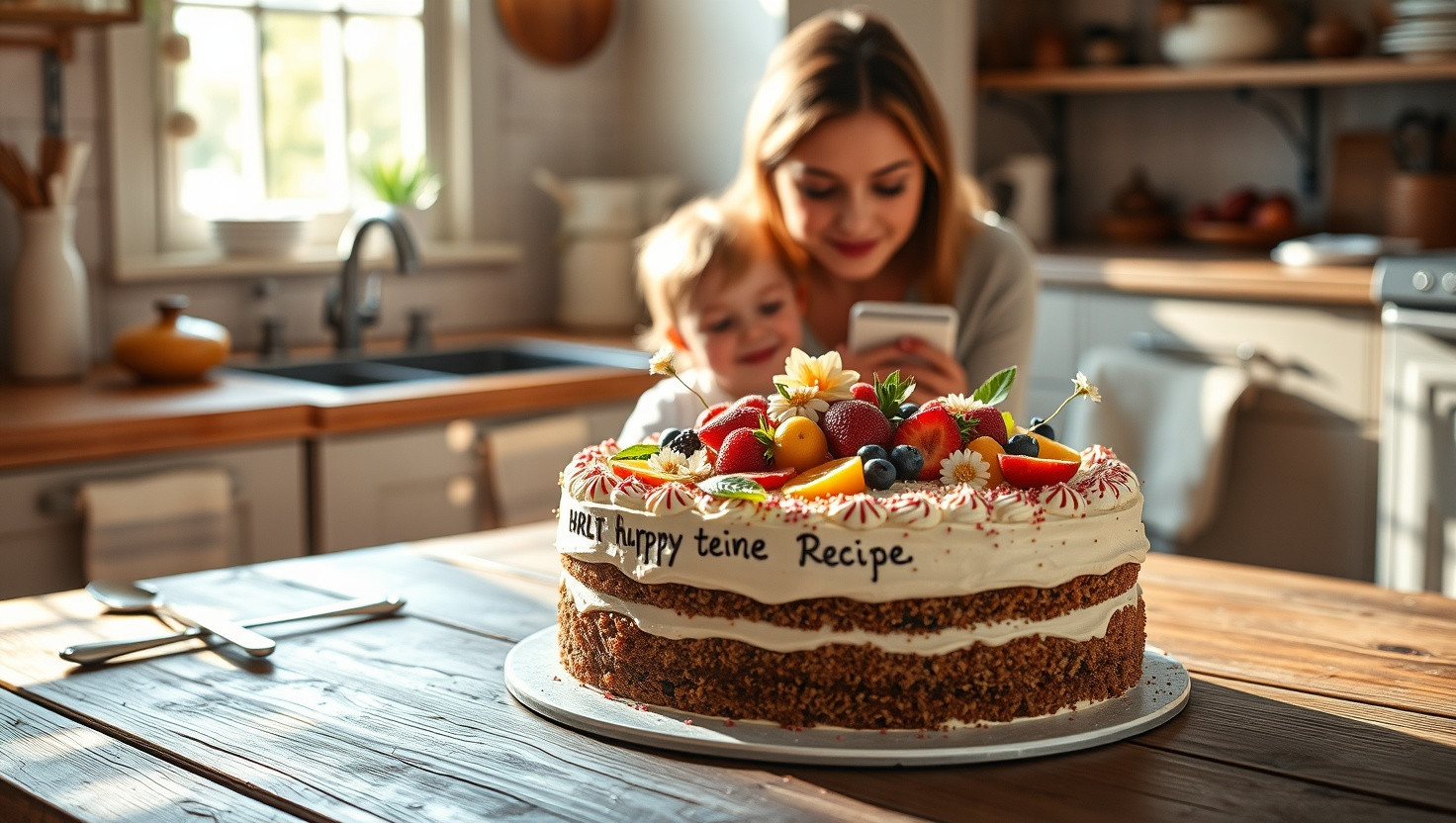 Debating Whether to Share My Allergy-Free Cake Recipe with Co-Workers Child - AITA?