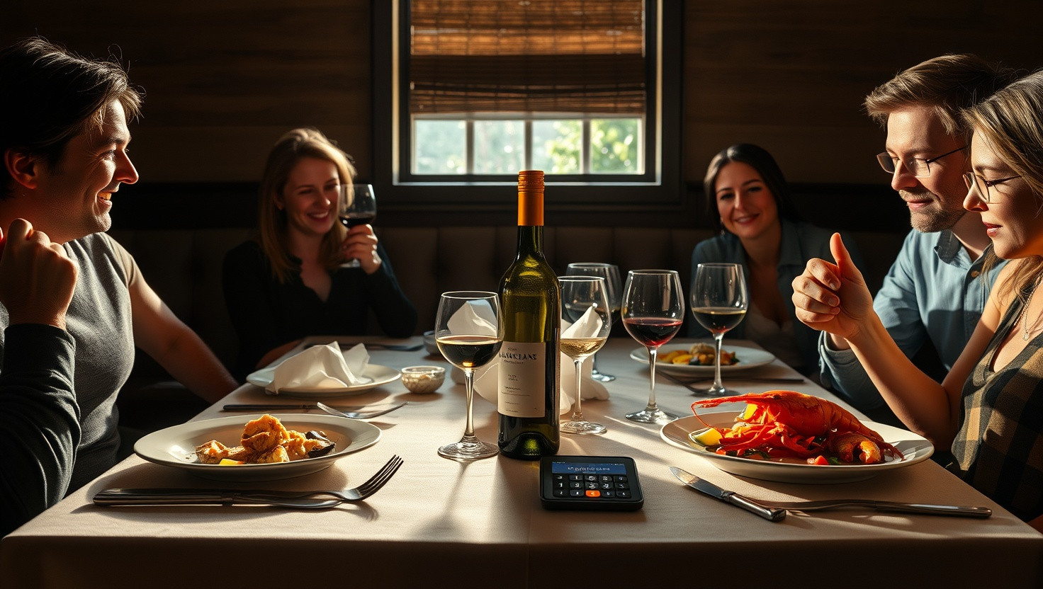 Debating Splitting the Dinner Bill: Am I the Jerk for Refusing to Share the Cost of Friends Expensive Orders?