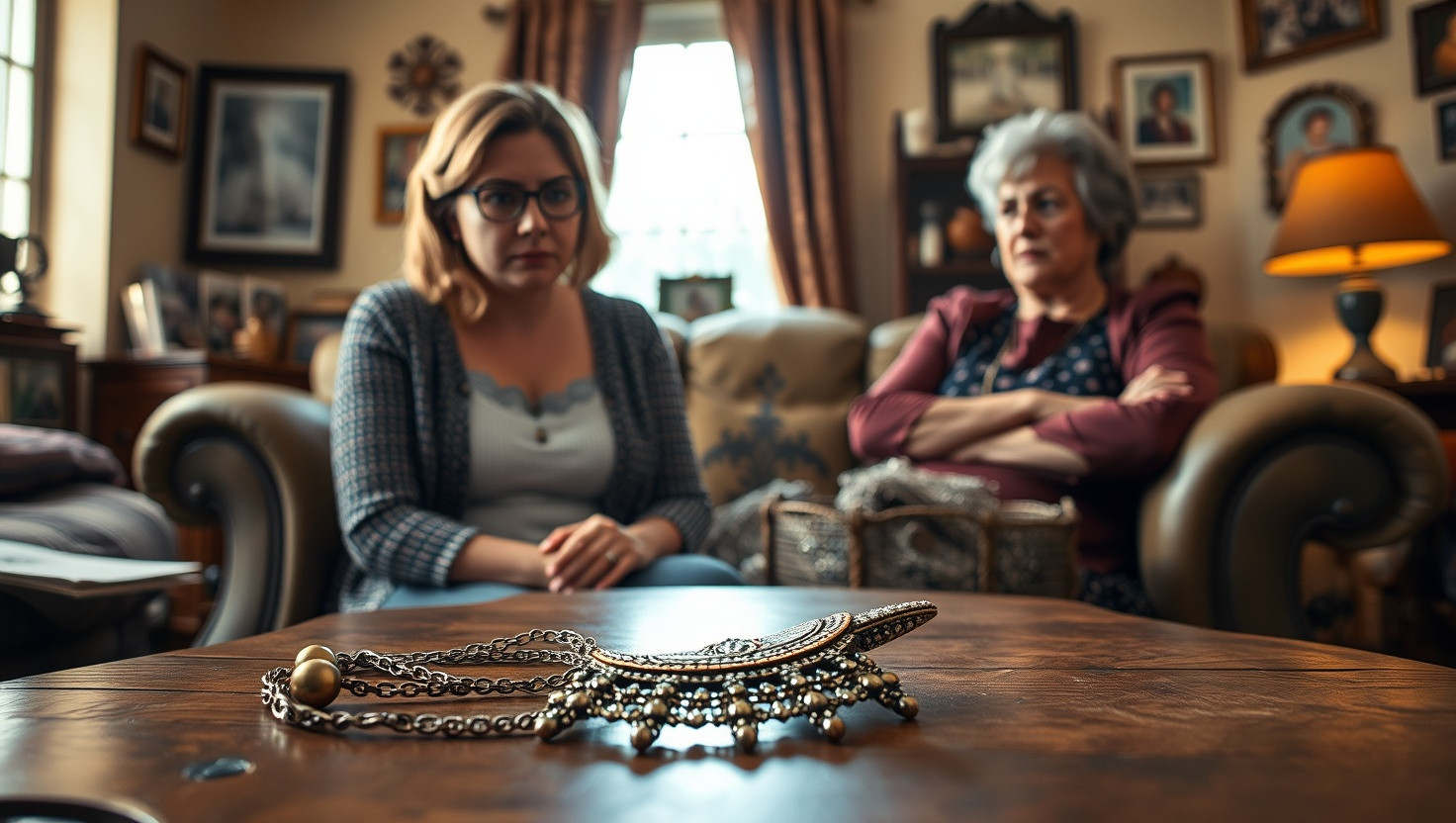 Family Drama: Sister Refuses to Return Stolen Heirloom - AITA?