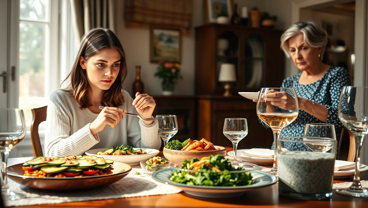 Refusing Sisters Extreme Health Dinner: AITA?
