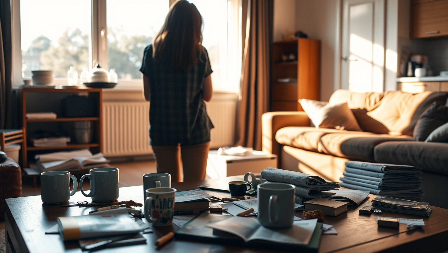 Should I Split Rent Equally with a Messy Roommate? My Dilemma
