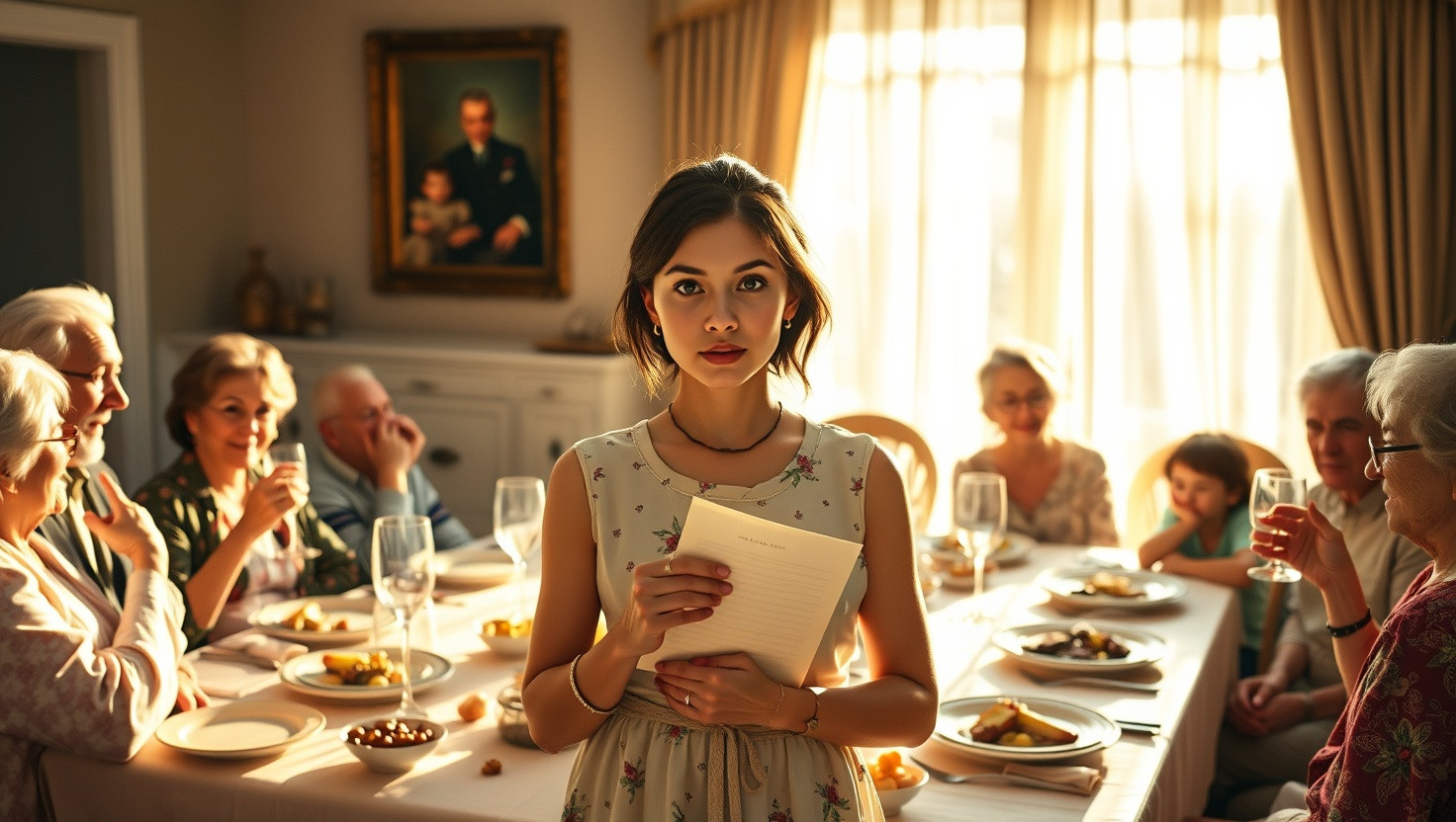 Family Secret Unveiled: Should I Spill the Truth at Reunion Dinner?