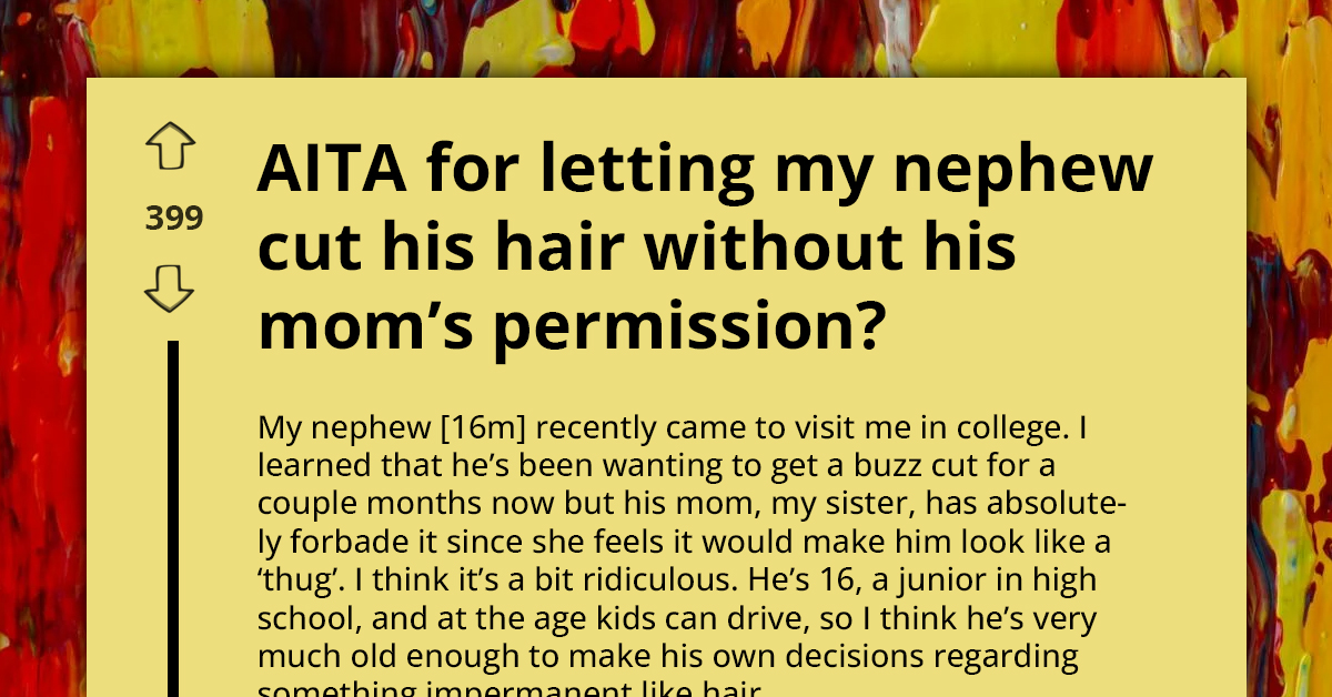 Uncle Allows Teen Nephew To Buzz Cut Hair Against Mother's Wishes, Sparks Family Controversy