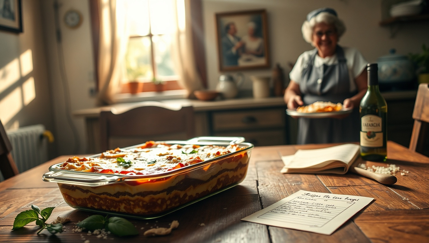 Debating Whether to Share Grandmas Secret Lasagna Recipe for Profit