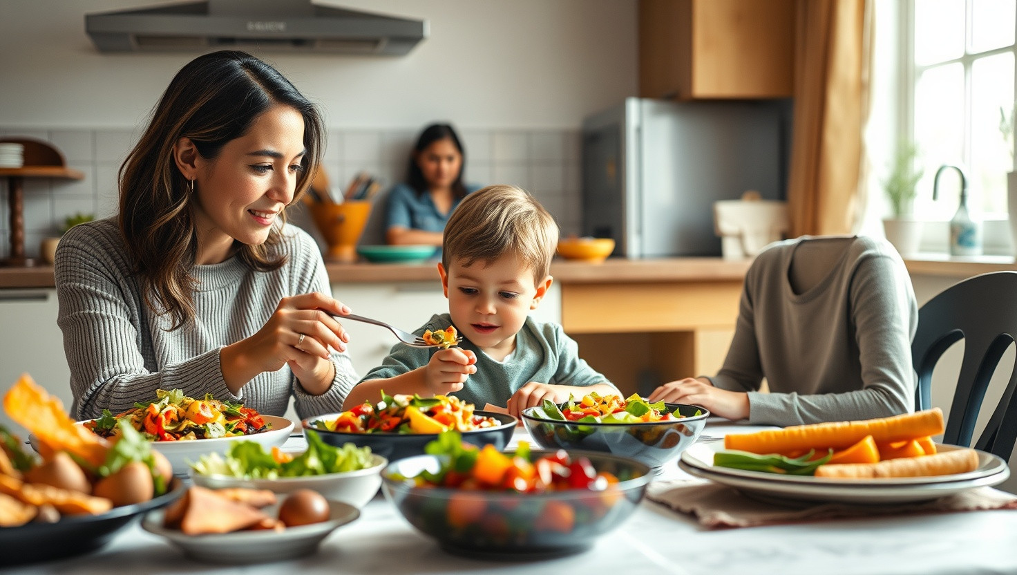 Encouraging Picky Eater Child to Try New Foods at Family Dinner: AITA?