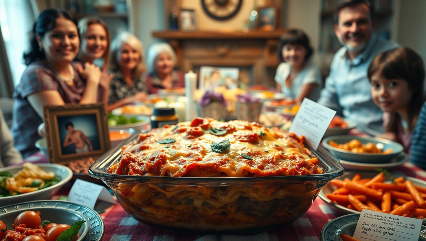 Family Drama Unfolds Over Grandmas Secret Lasagna Recipe