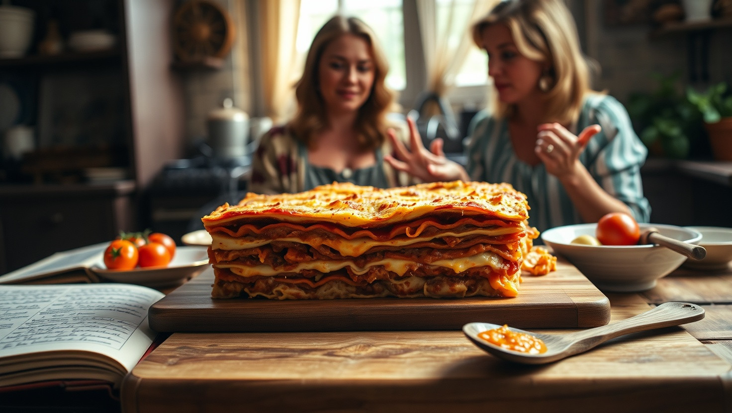 Should I Share Grandmas Secret Lasagna Recipe for Charity Cookbook?