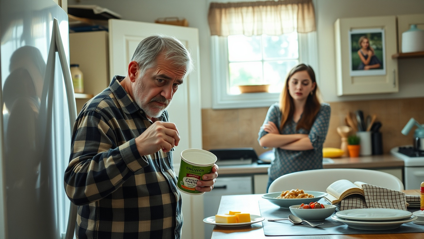 Should I Stop Dad from Cooking? Using Expired Ingredients Endangers Family