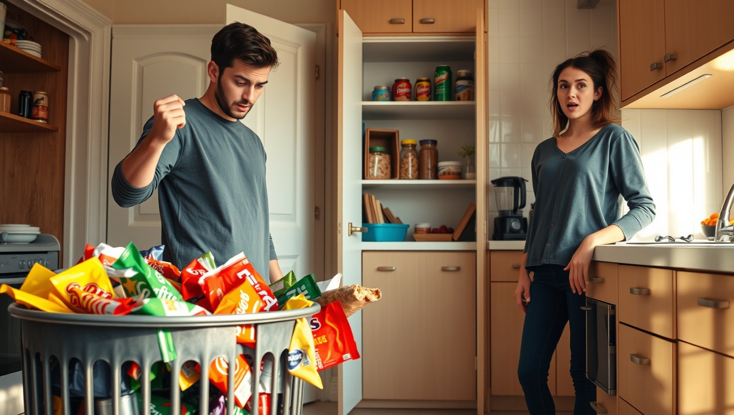 Should I Have Thrown Away My Roommates Junk Food Stash Without Warning?