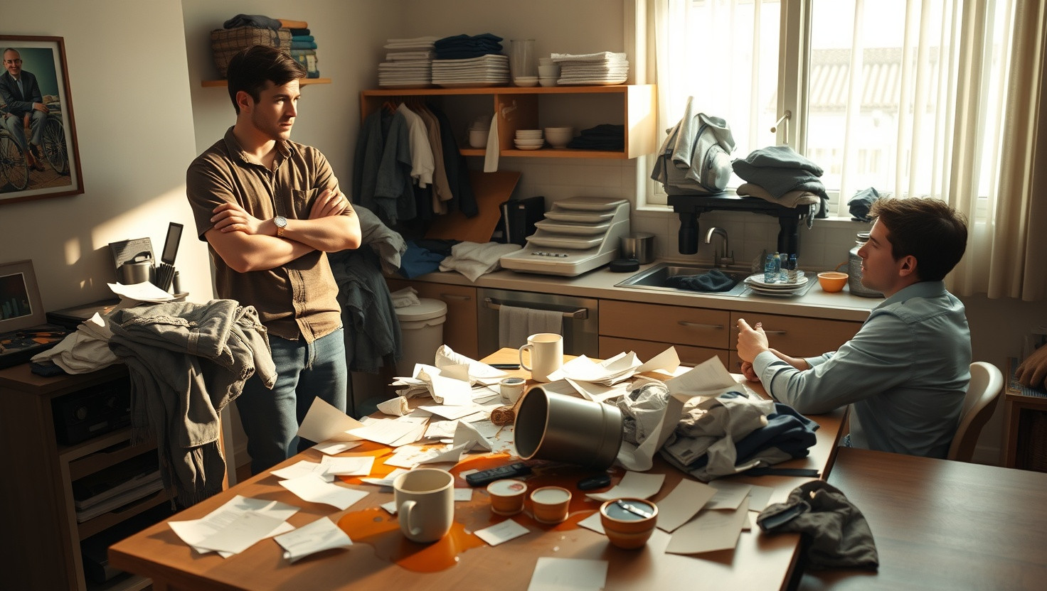 Tech Startup Dilemma: Refusing to Split Office Housing Rent with Messy Coworker - AITA?