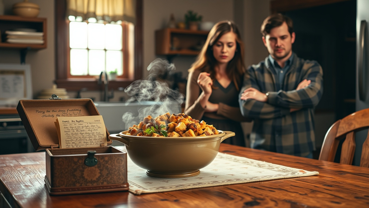 Family Feud: Refusing to Share Grandmas Secret Thanksgiving Stuffing Recipe - AITA?