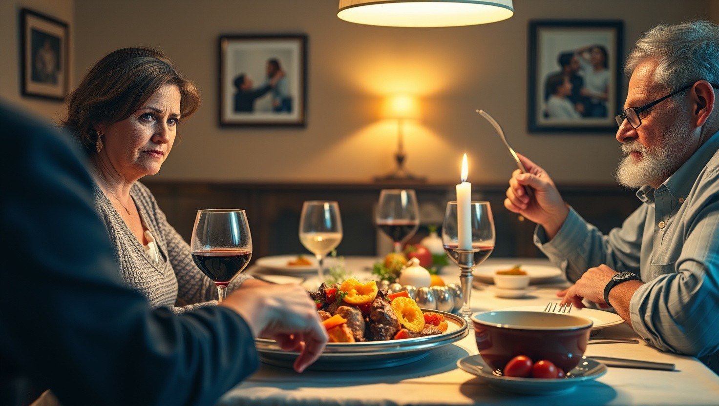 Family Dinner Drama: Confronting Uncles Insults Towards Moms Cooking - AITA?