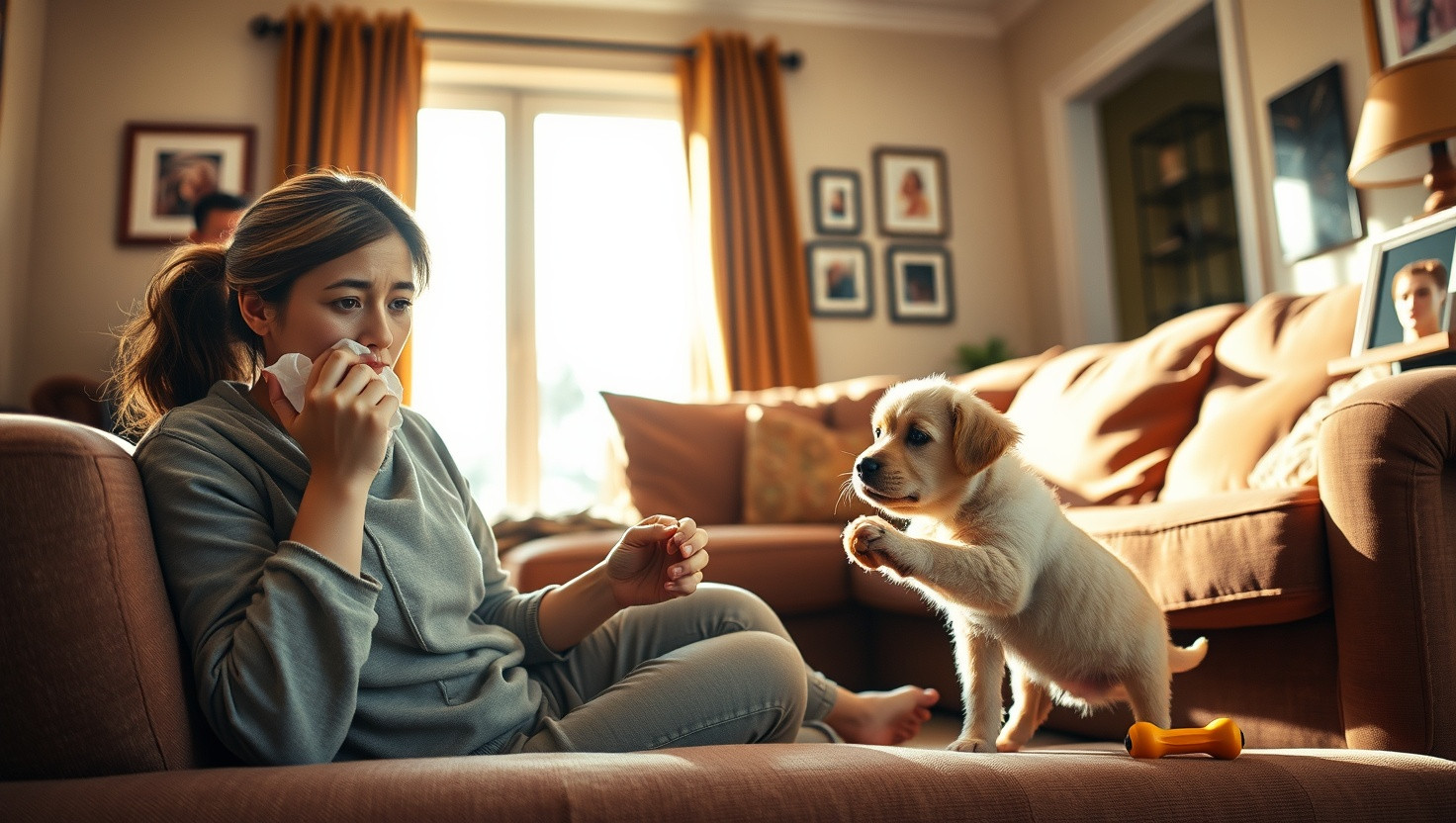 Should I Be Upset? Partner Adopted Pet Without Consulting Me, Triggering Allergies