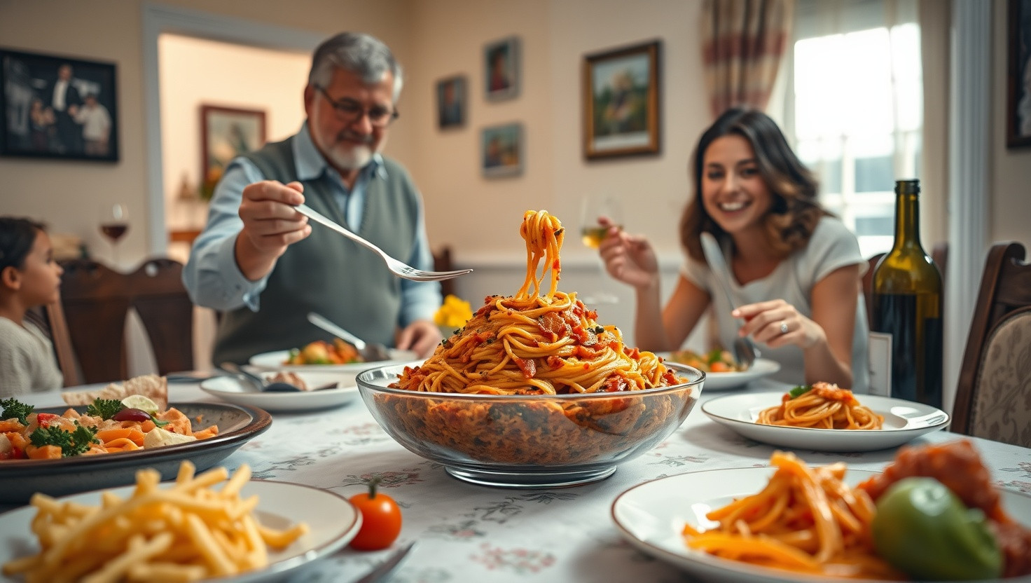 Family Dinner Drama: AITA for Refusing Dads Kimchi Spaghetti Creation?