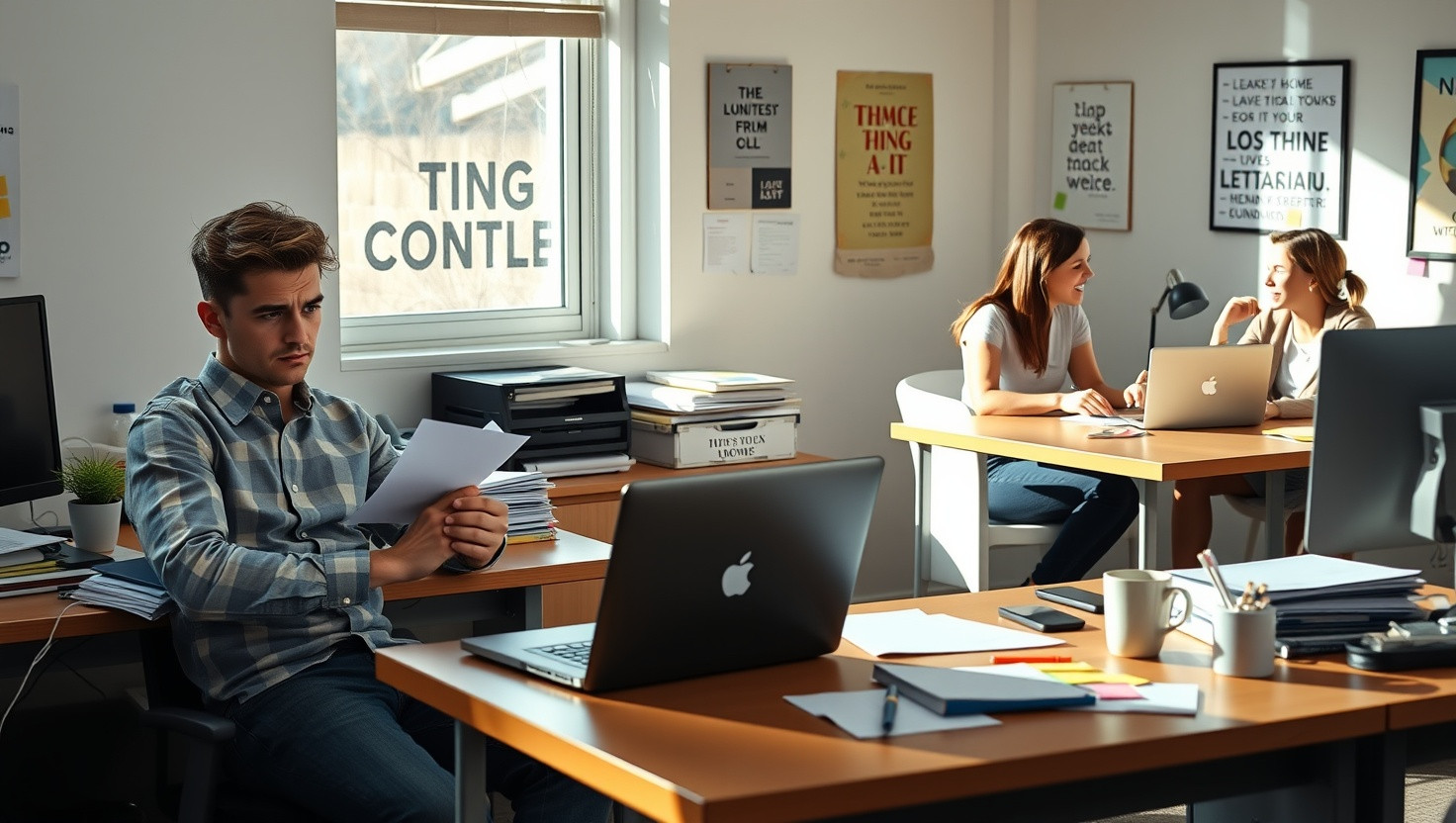 Coworker Oversteps Boundaries in Shared Office Space - AITA for Refusing Rent?