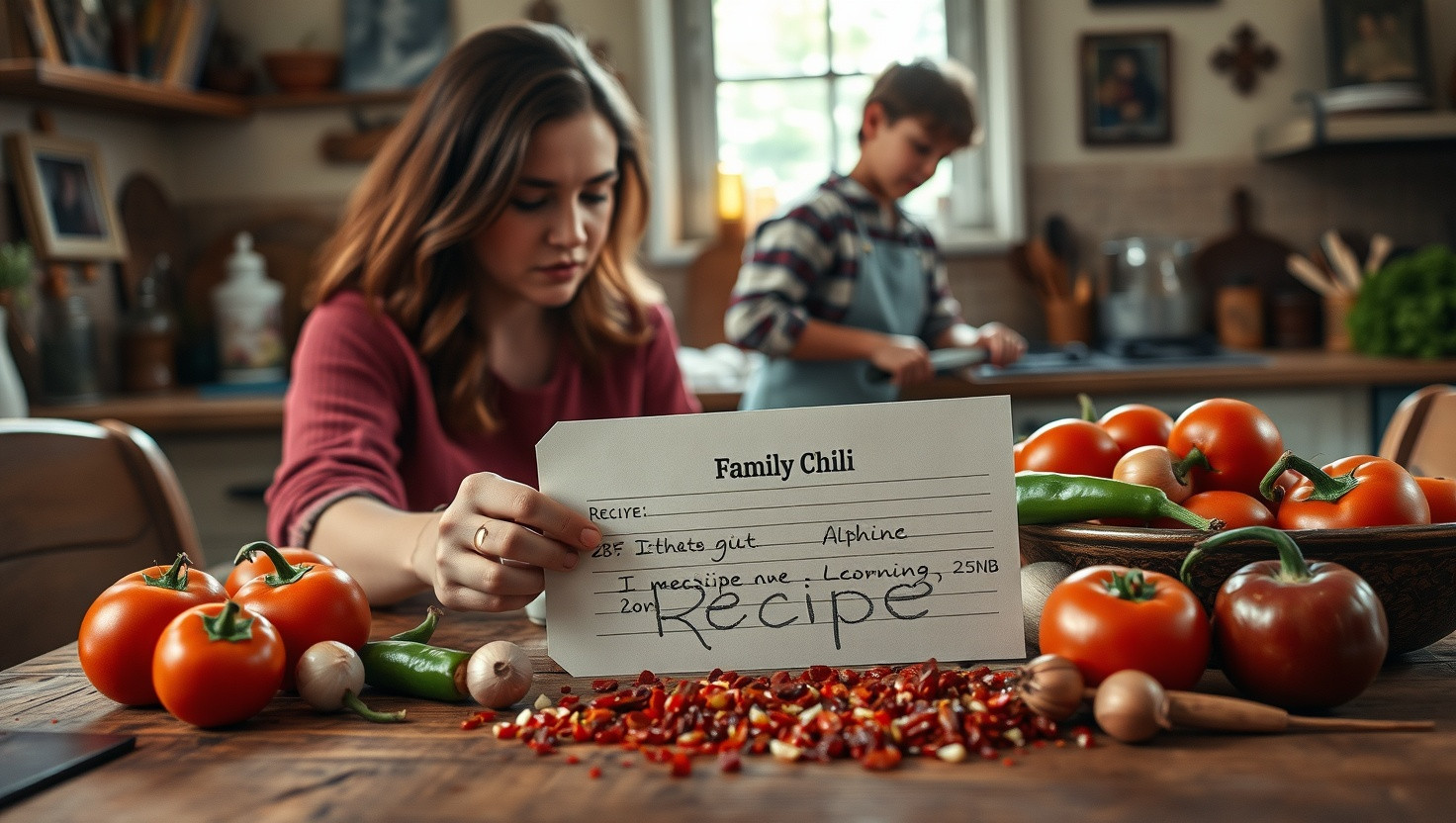 Should I Stop My Sibling From Revealing Our Family Chili Recipe?