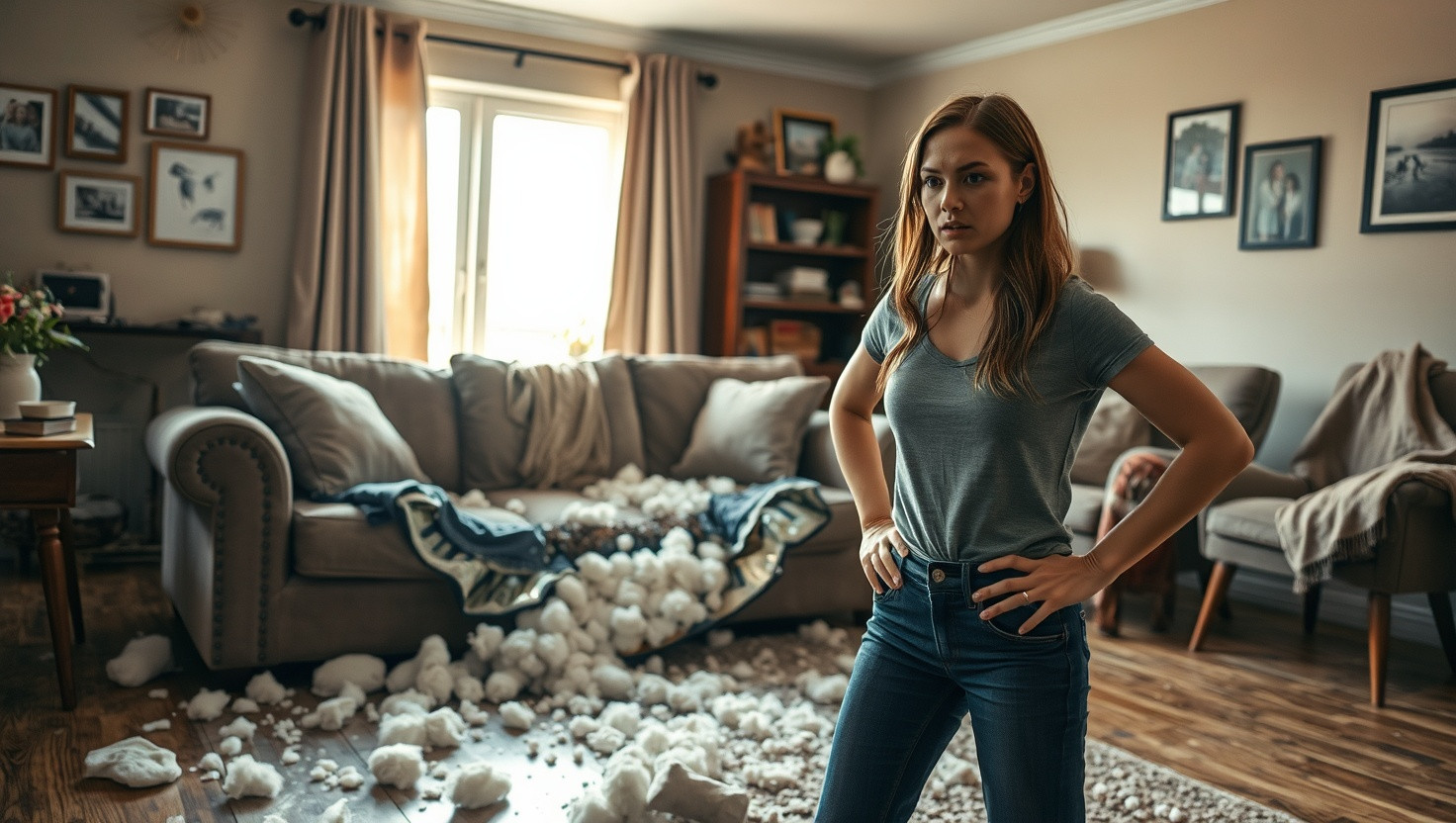 Friends Dog Destroys Sofa While Pet Sitting: AITA for Asking Compensation?