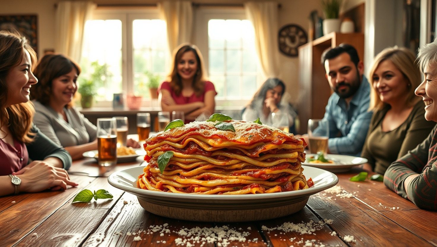 Debating Whether Its Okay to Keep Our Familys Secret Lasagna Recipe from Cousins Partner