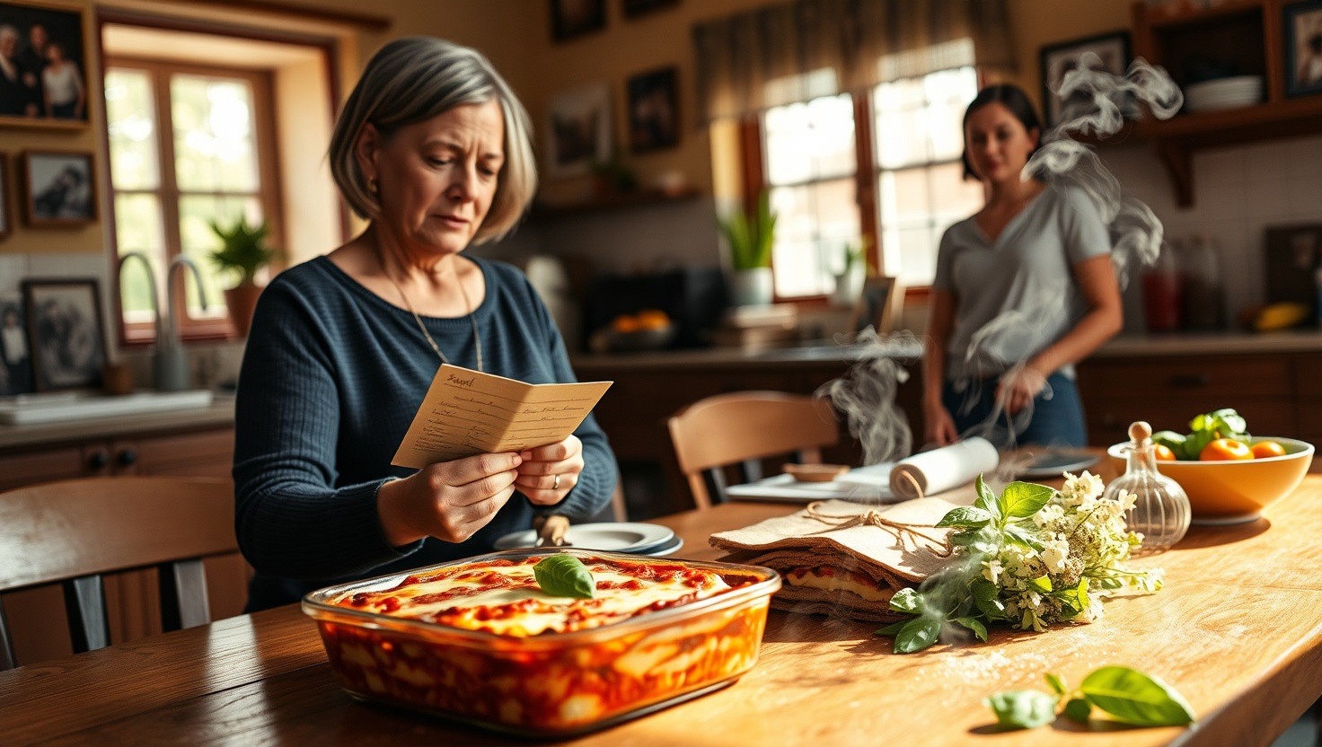 Debating Passing Down Grandmas Secret Lasagna Recipe to Vegan Daughter
