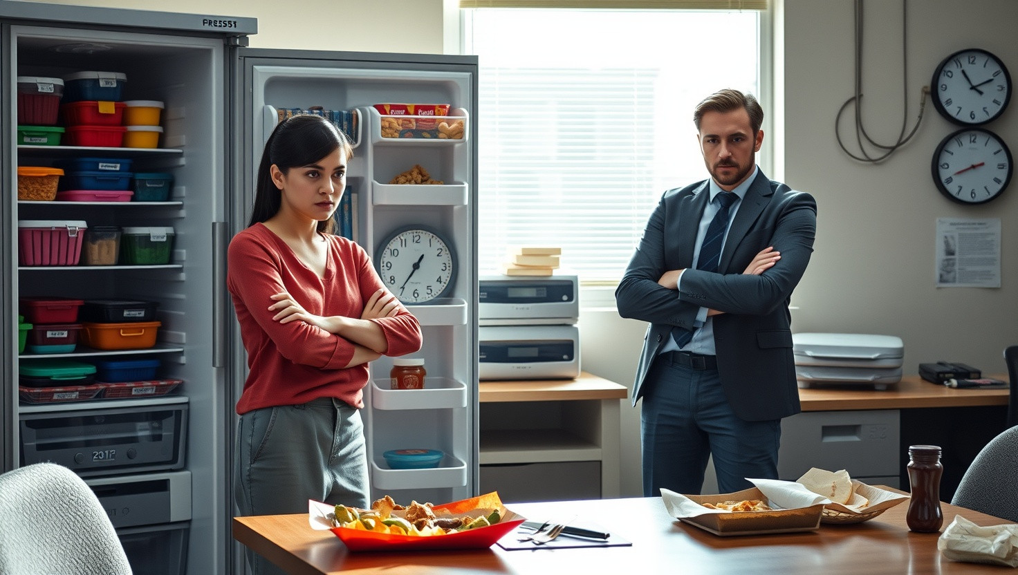 Confronting Coworker Over Stolen Lunch: AITA for Addressing Fridge Theft at Work?