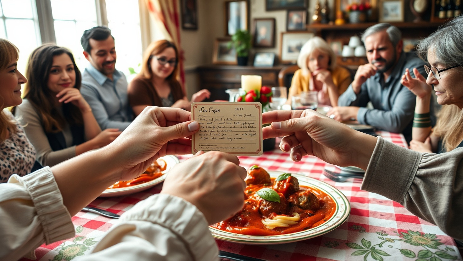 Family Drama: AITA for Keeping Grandmas Secret Meatball Recipe to Myself?