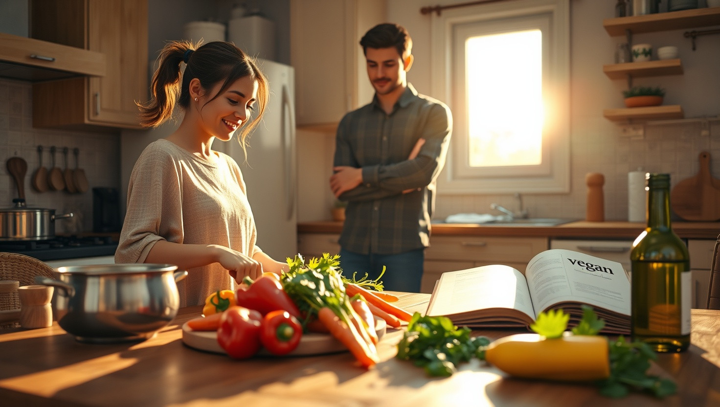 Struggling to Cook Vegan on Date Night: WIBTA for Sticking to My Culinary Preferences?