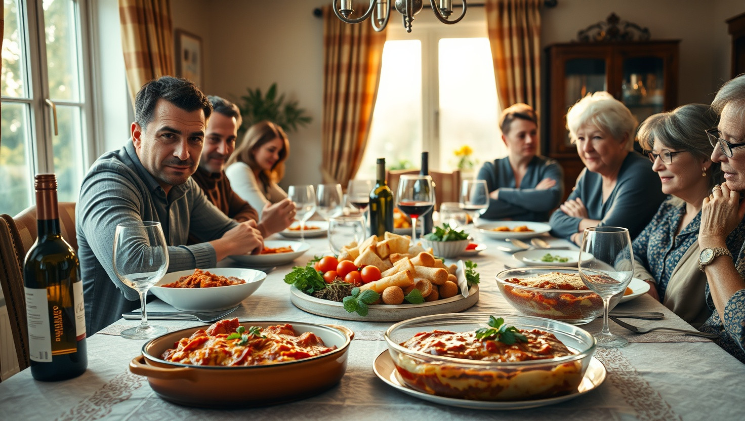 Family Drama: Aunt vs. Wifes Lasagna Showdown - AITA for Taking a Stand?