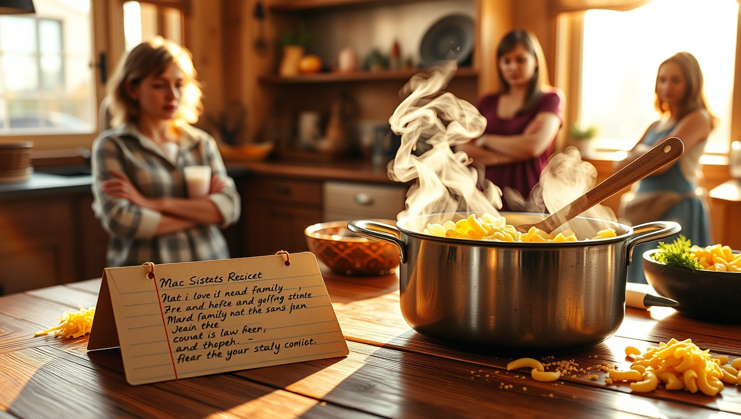 Family Drama: Denying Sister Grandmas Secret Mac & Cheese Recipe for Cooking Contest