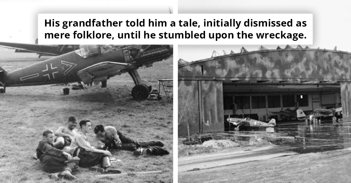 Danish Boy Working on a School Project Happens Upon a Piece of History: A Plane Wreckage from WWII