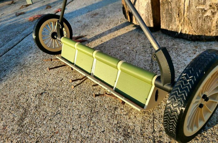 "3-D Printed Magnetic Sweeper"